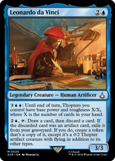 Leonardo da Vinci - Magic: The Gathering - MoxLand